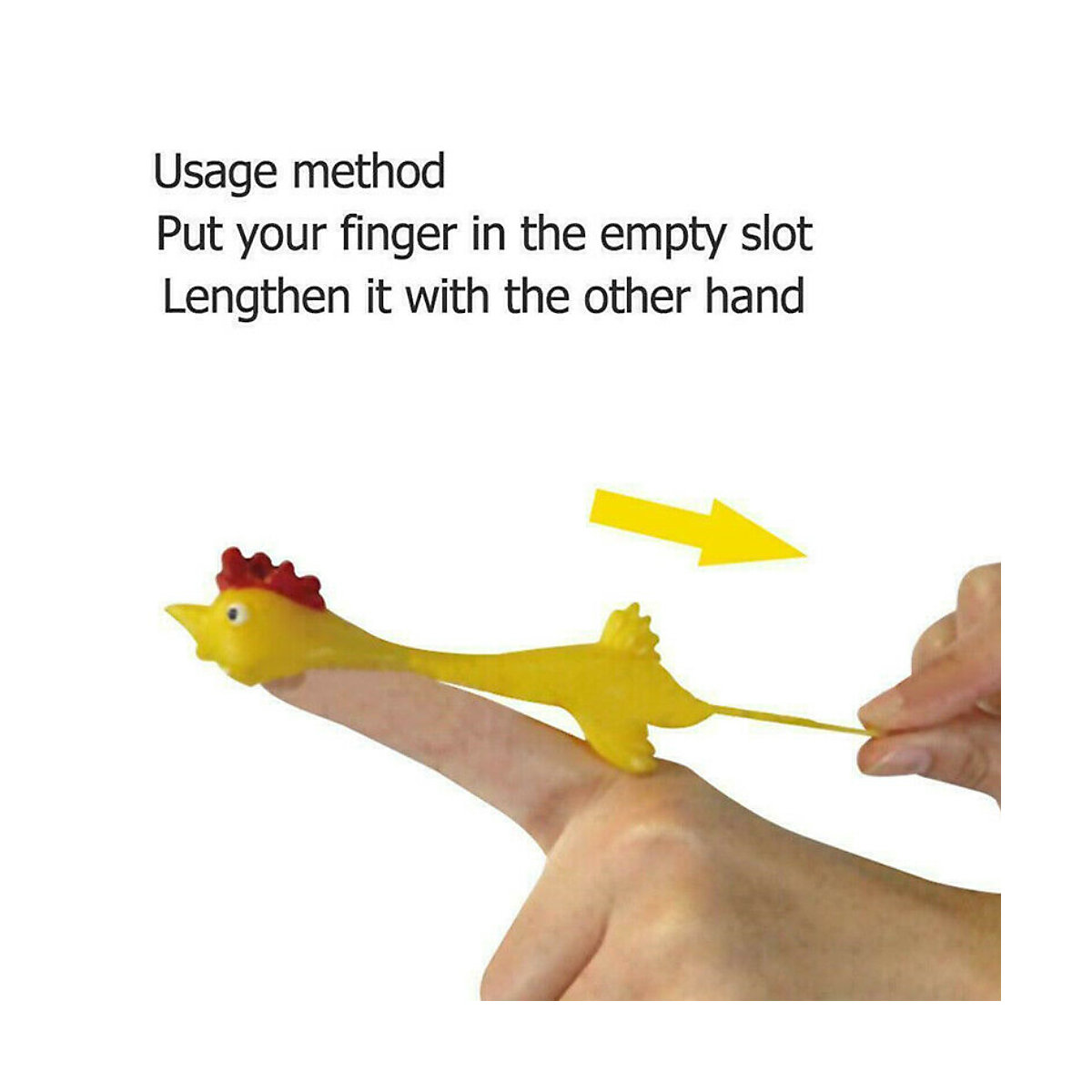 Fingerspielzeug Katapult Fliegende Hühner - 5 tlg Mitgebsel