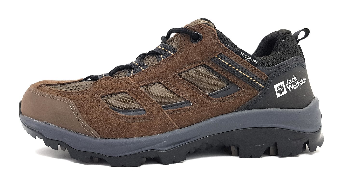 Jack Wolfskin Vojo 3 Tex. Low M 404244/5298 Braun 5298 Brown/ Phantom