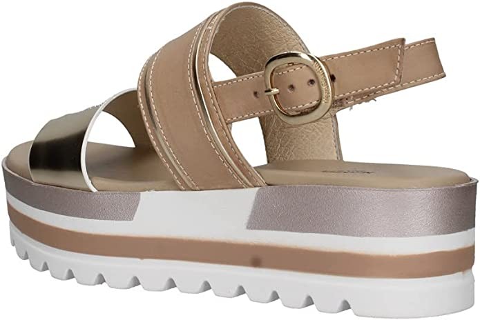 NERO GIARDINI Klassische Sandalen silber