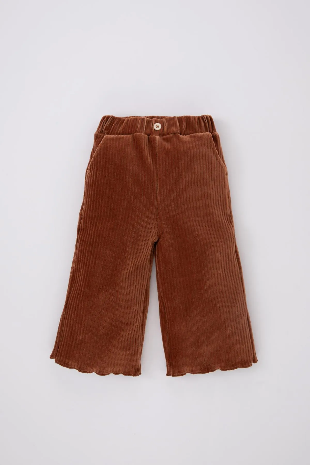 DeFacto  Baby-Mädchen-Samthose mit normaler Passform