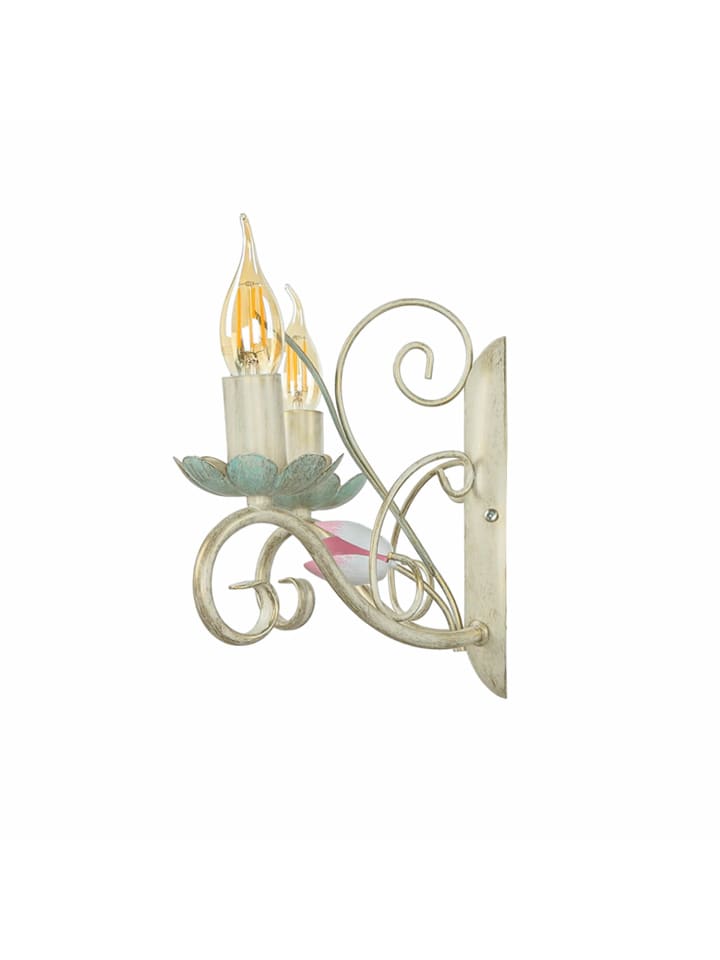 Licht-Erlebnisse Wandlampe in Weiß Rosa Grün günstig kaufen onesize