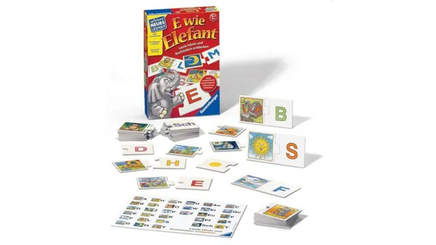 Ravensburger Spiel - E wie Elefant
