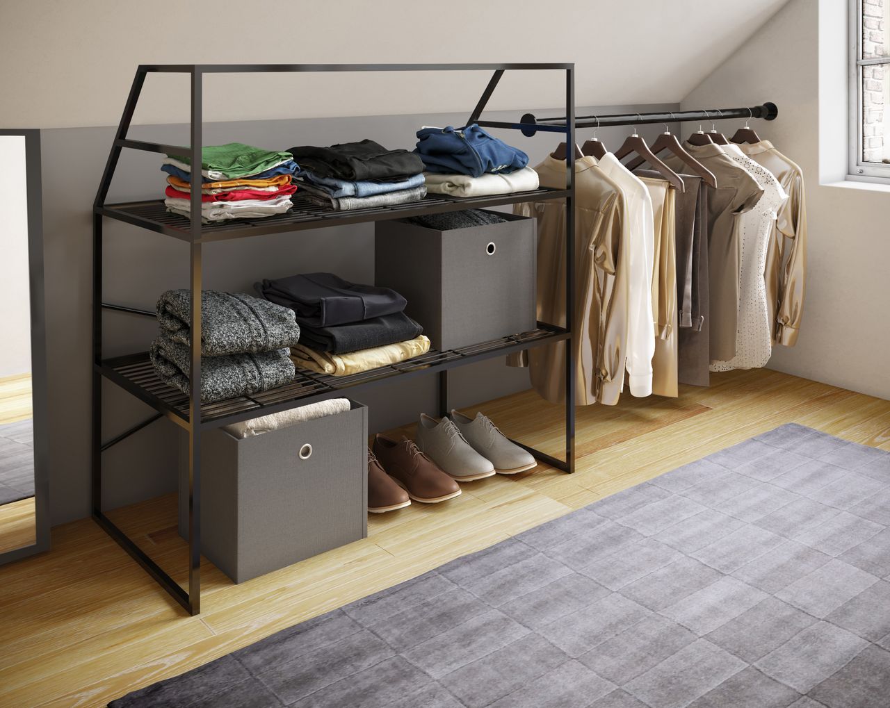 VCM Kleiderschrank 