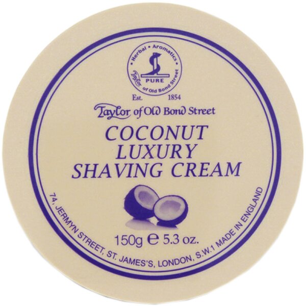 Taylor of Old Bond Street Coconut Shaving Cream Rasiercreme