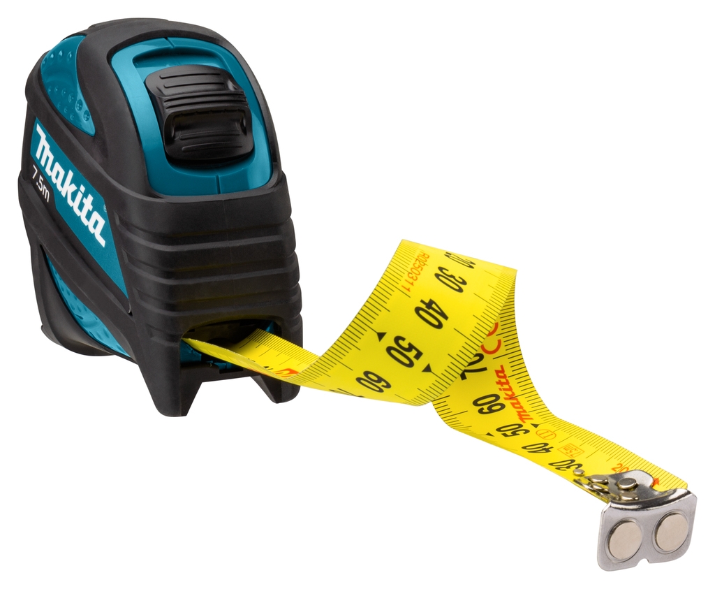 Příslušenství Makita B-68513 Měřicí pásmo 7,5 m x 25 mm Oboustranné rozměry v mm