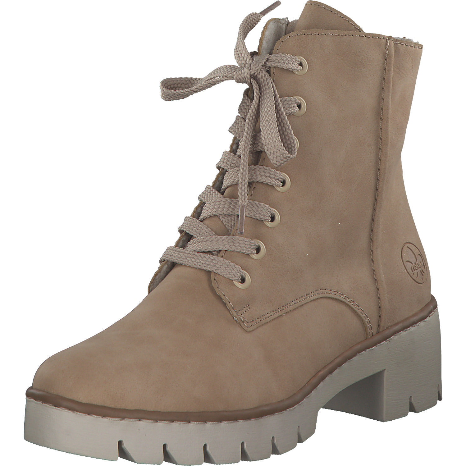 Rieker X5702, Stiefeletten, Damen, Beige (marble)