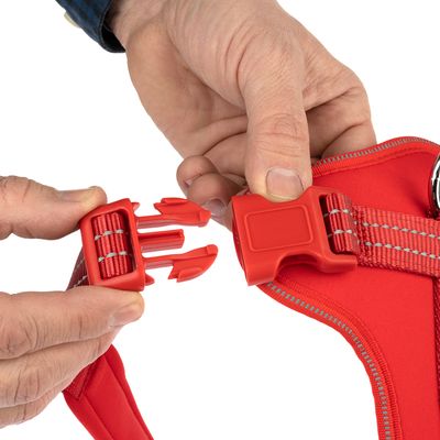 TIAKI Geschirr Neoprene, rot