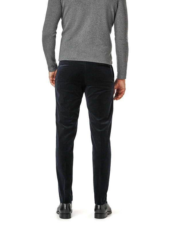 Strellson, Hose Melwin, Slim Fit, Cord, dunkelblau