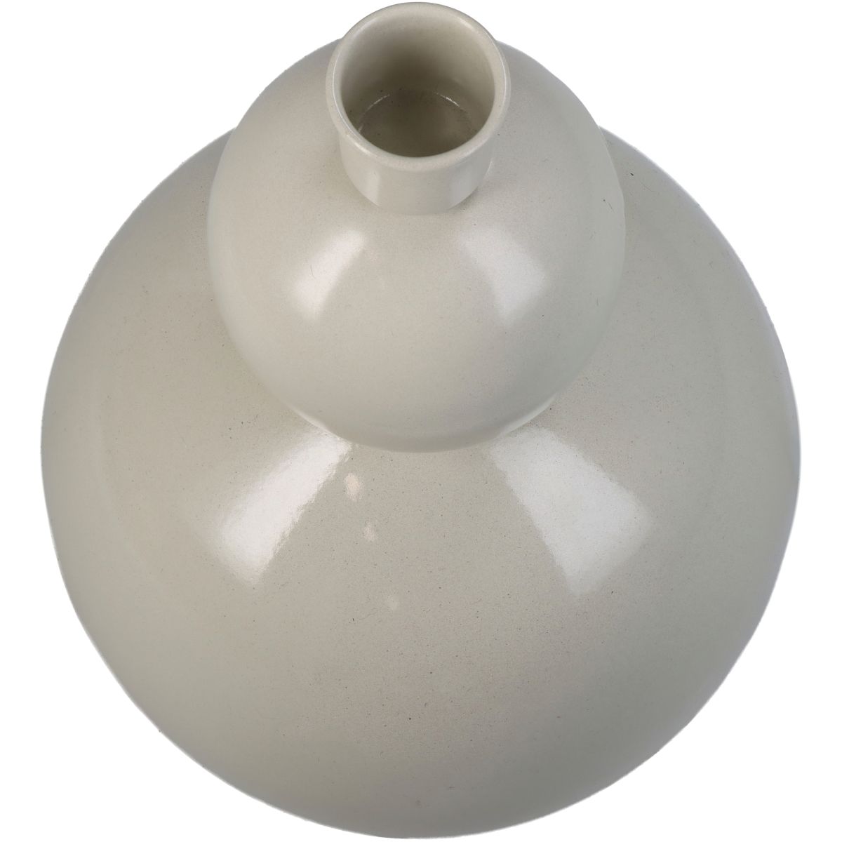 Trendhopper Kerzenständer Belly Elfenbeinfarben 20,5 cm
