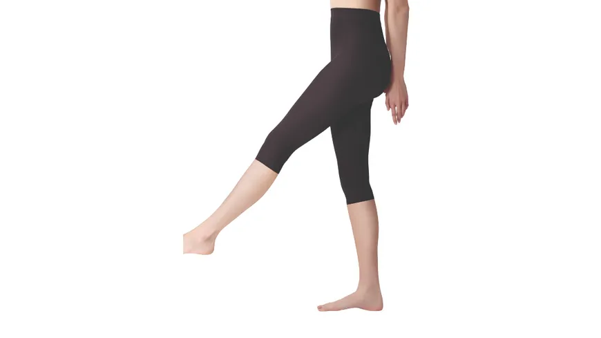 OROBLU Damen Leggings  Capri All Colors 50 DEN 590 Schwarz