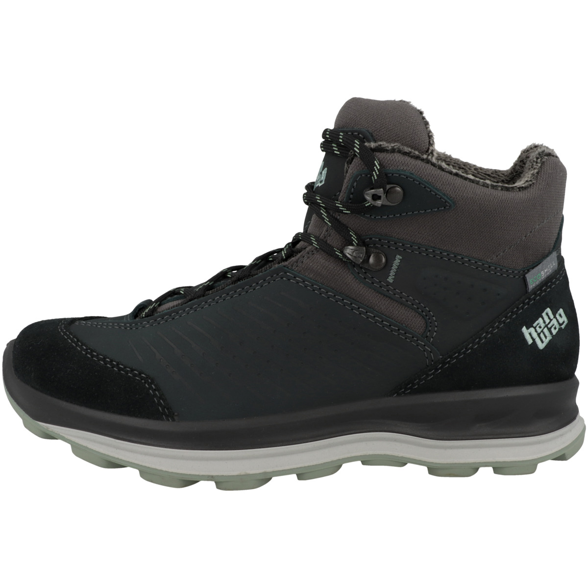 Hanwag Bluestrait Mid Lady ES Outdoorschuhe dunkelgruen