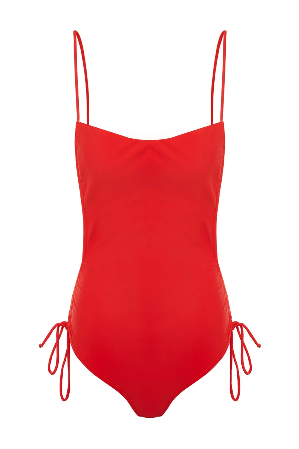 Trendyol Collection  Badeanzug - Rot - Unifarben