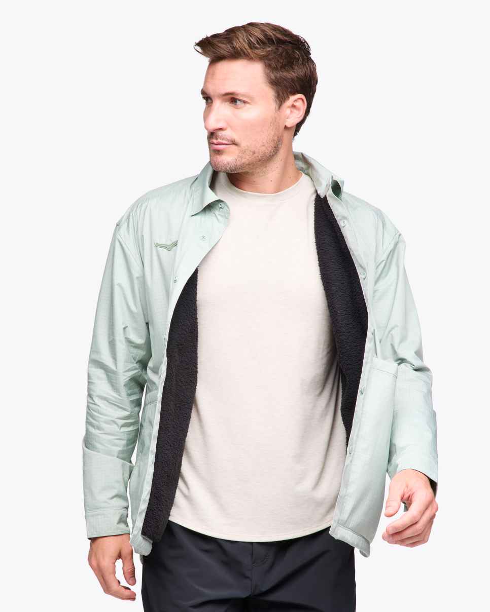 OutTrail Shirt Jacket Aloe Vera