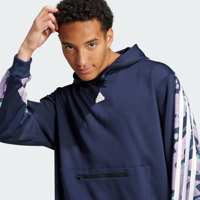 adidas Future Icons Allover Print Hoodie Hoodie Herren