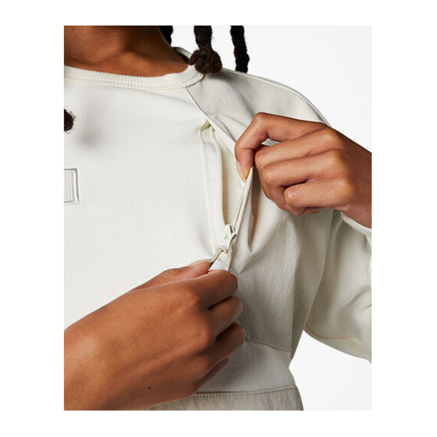 Converse Utility Crew Sweatshirt Damen Weiss F286