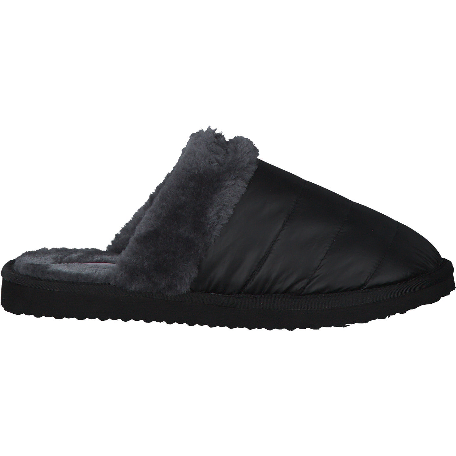 s. Oliver 27102, Filzpantoffeln, Damen, black