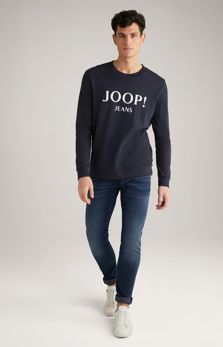 Sweatshirt Alfred in Dunkelblau