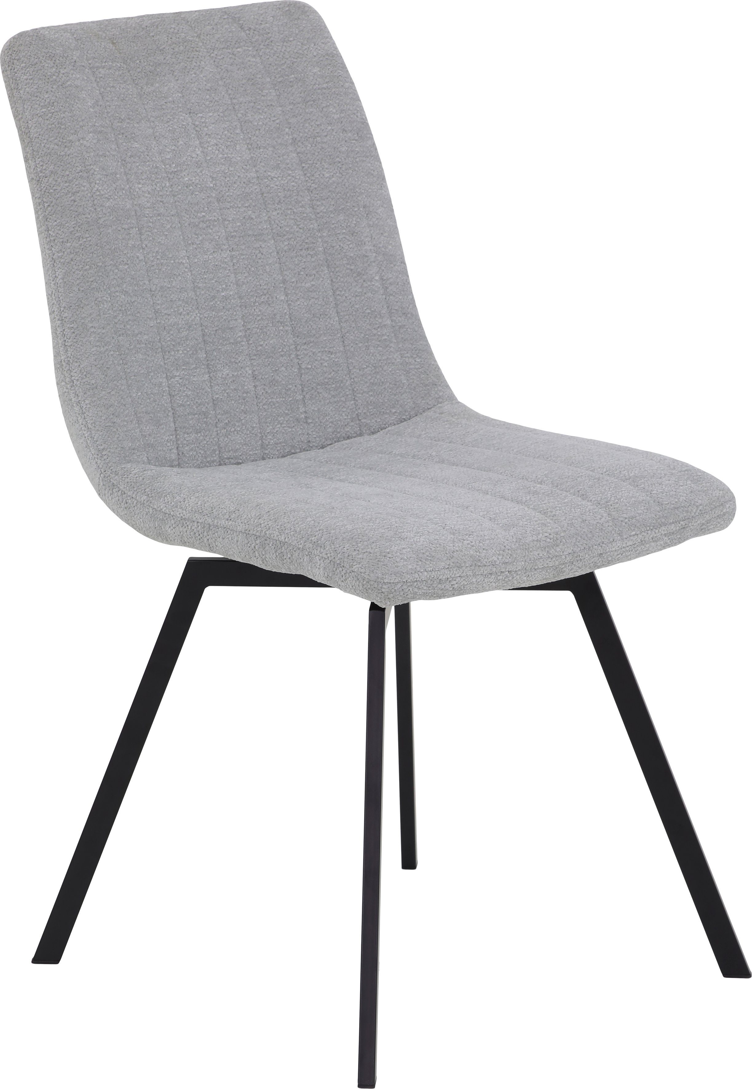 HELA 4-Fußstuhl MARION (Set, 2 St), 360° drehbar, Stoff in Boucleoptik, 2er und 4er Set