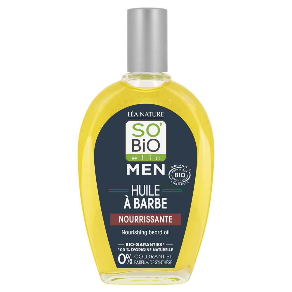LÉA NATURE SO BiO étic Huile à Barbe nourrissante Huile à barbe