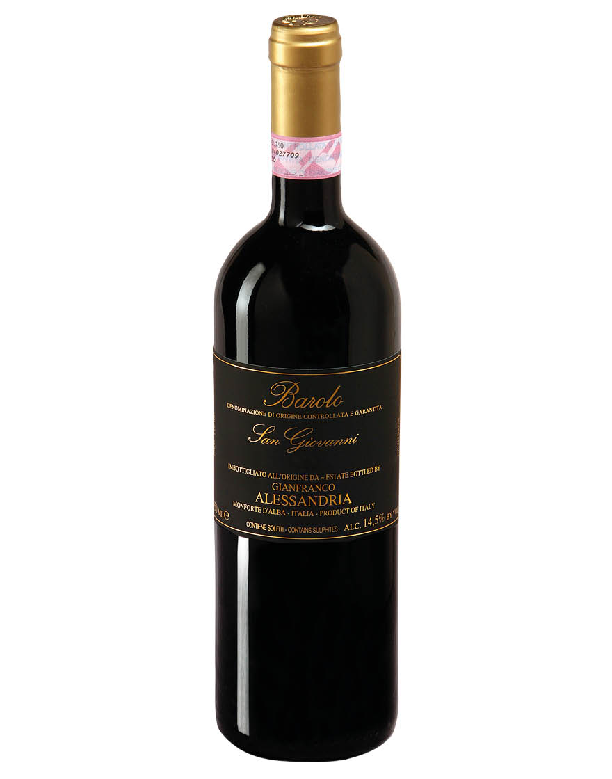 Barolo DOCG San Giovanni 2019 Gianfranco Alessandria 0,75 ℓ
