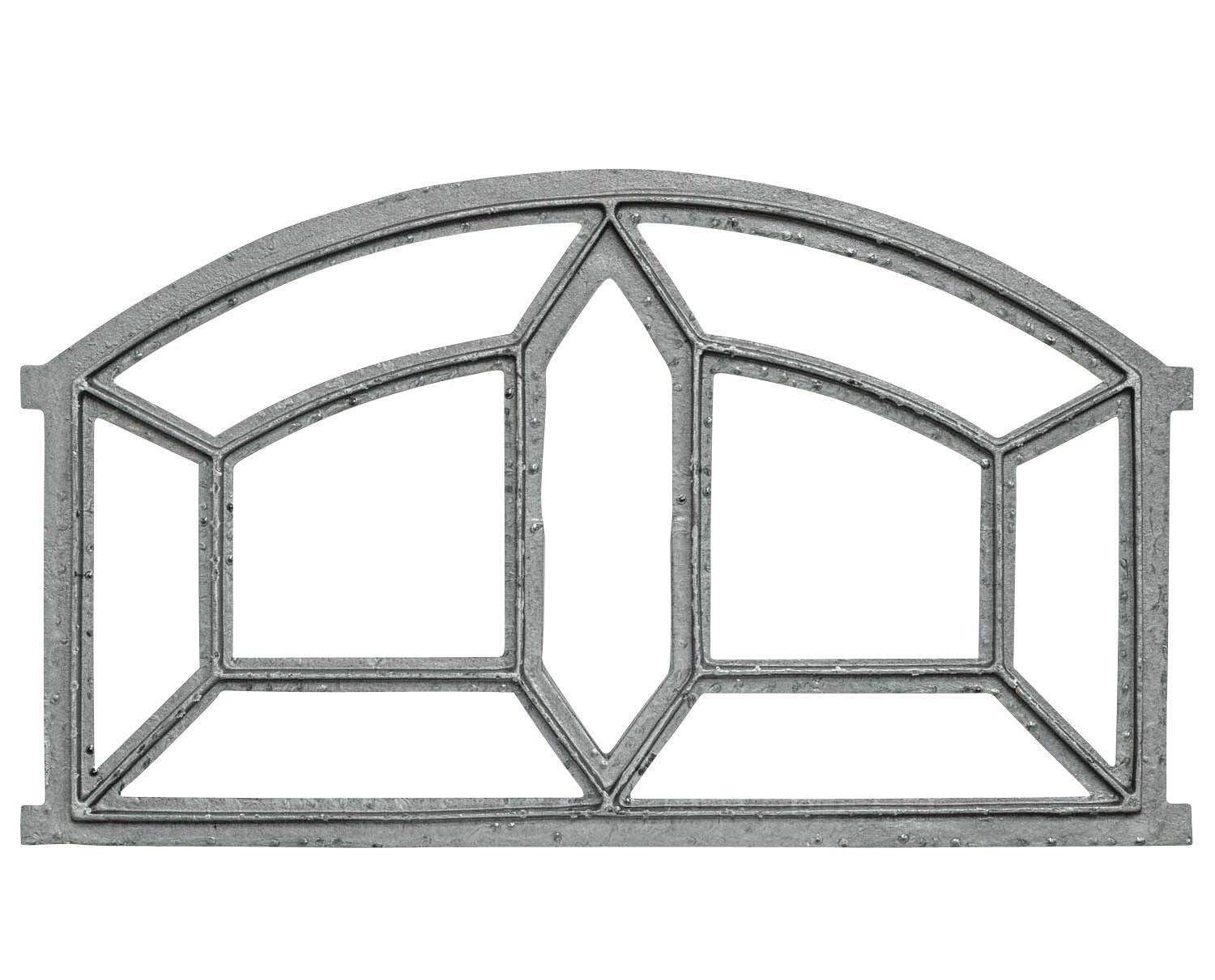 Aubaho Fenster Fenster grau Stallfenster Eisenfenster Scheunenfenster Eisen 89cm Anti