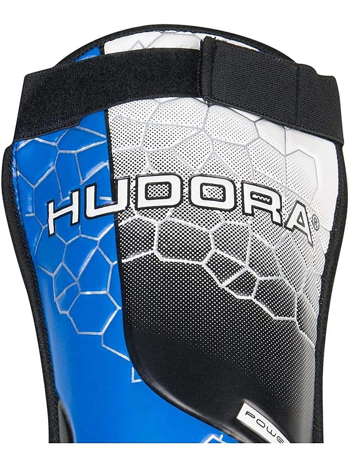 Hudora Schienbeinschützer mit Knöchelschutz in Blau günstig kaufen S