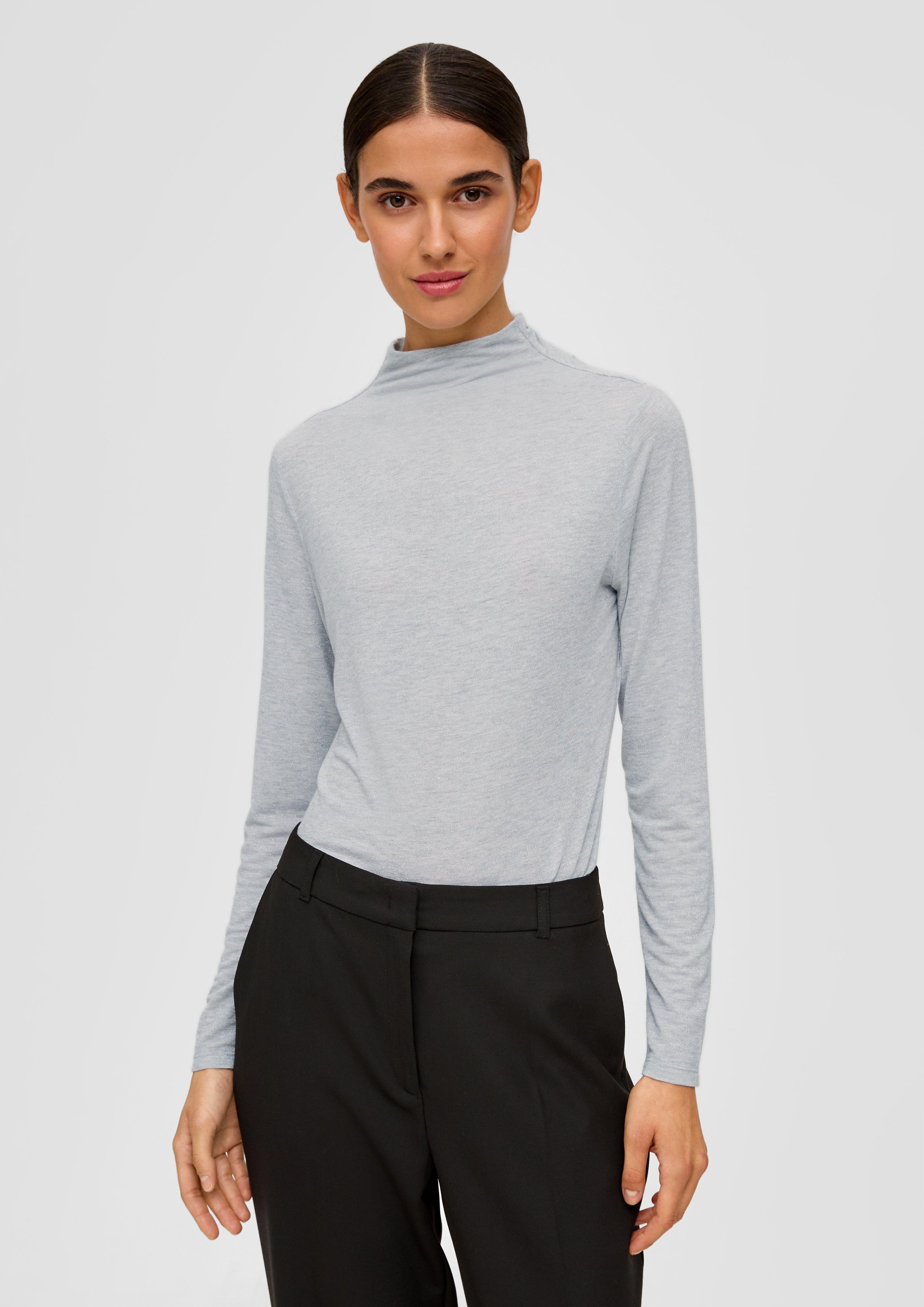 Glitzerndes Longsleeve aus Viskose  2132746-9103