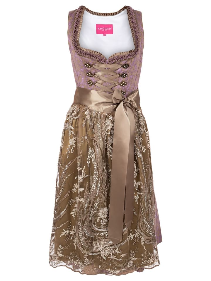 KRÜGER Dirndl 116266 in lila günstig kaufen
