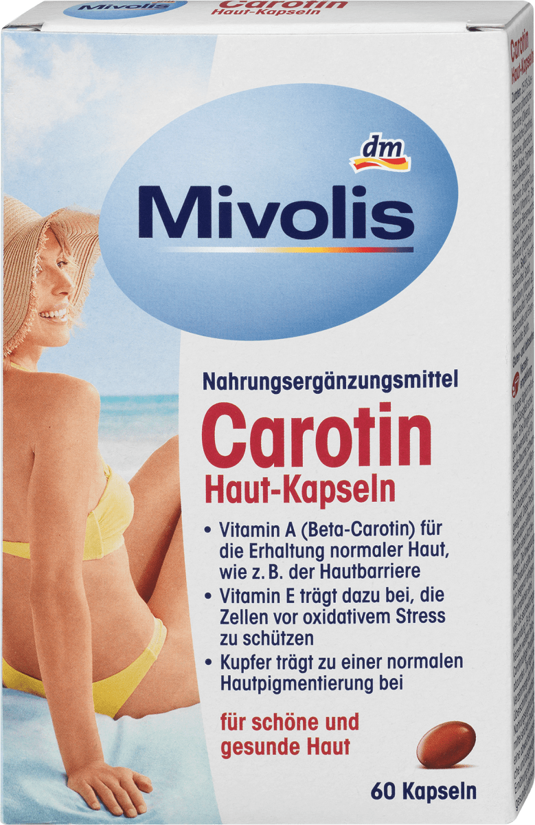 Carotin Haut-Kapseln 60 St., 16,2 g