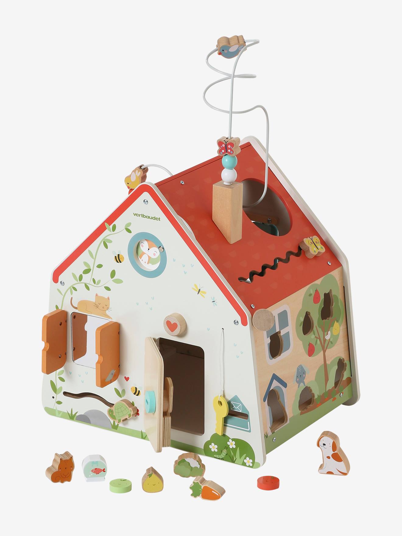 Grande maison d'activités en bois FSC® bois