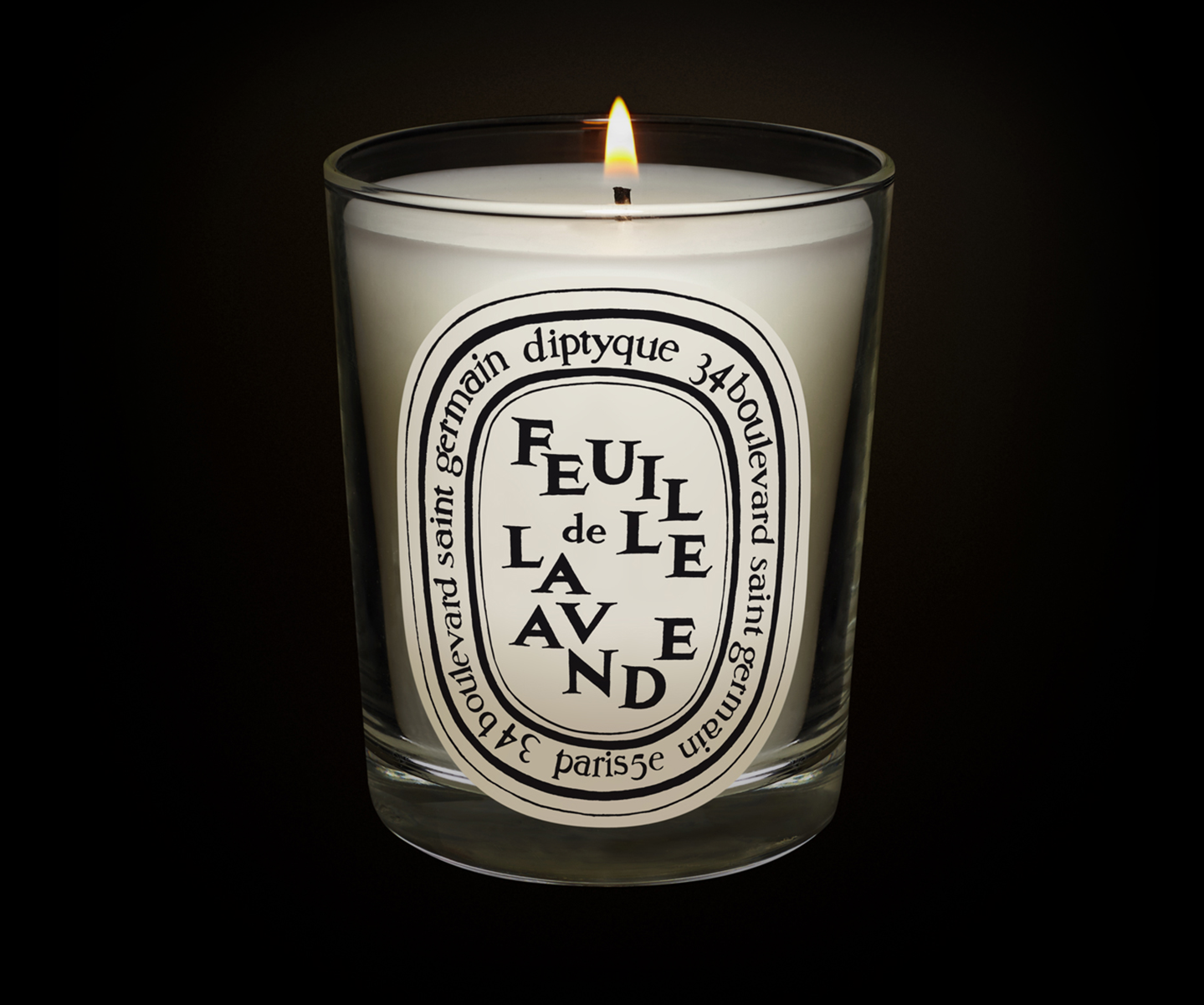 Feuille de Lavande - Bougie modèle classique