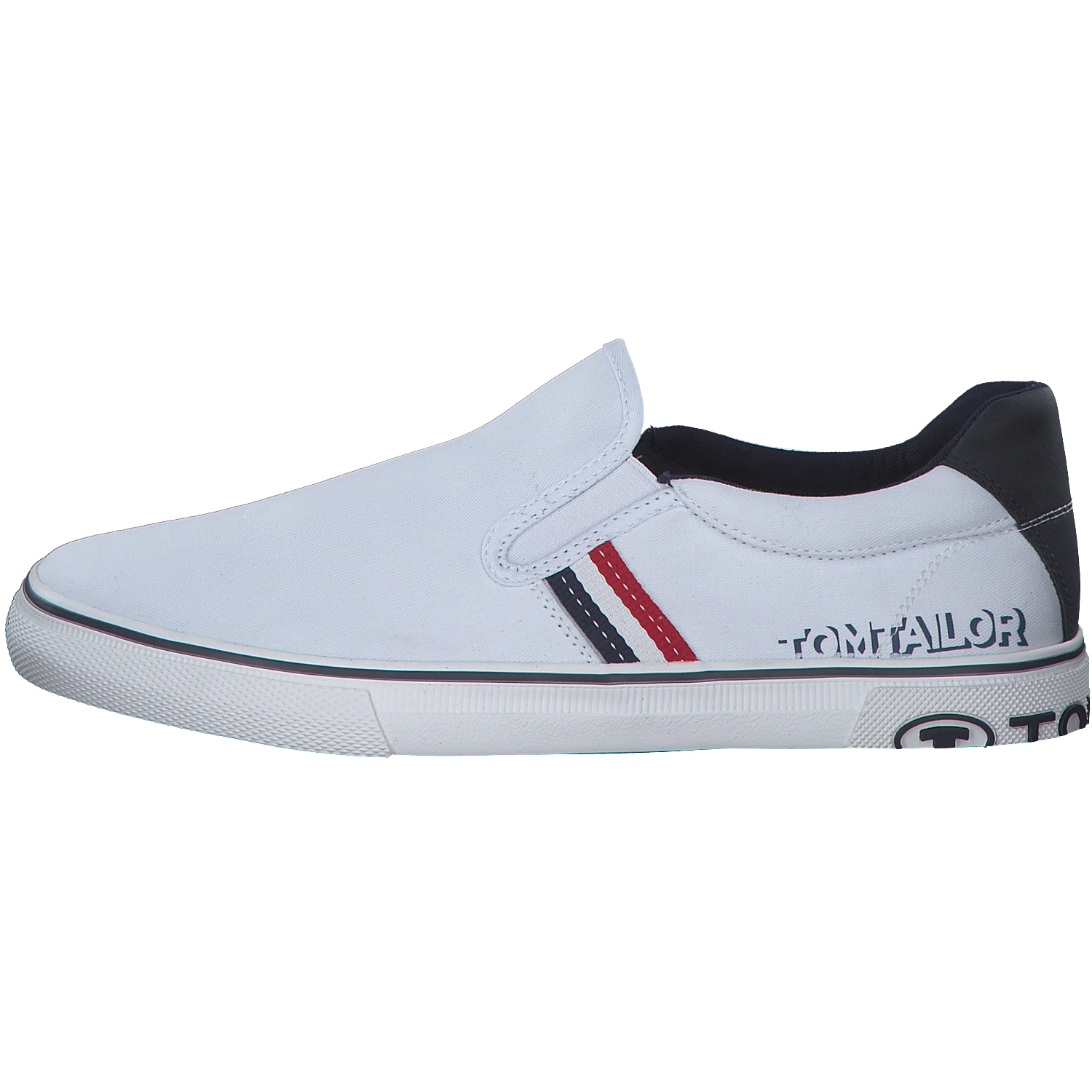 Tom Tailor 5380050009, Slipper, Herren, Weiß
