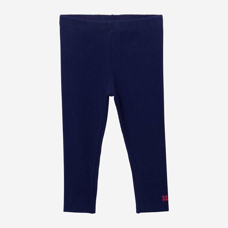 Legging bébé fille indigo côtelé bleu Catimini