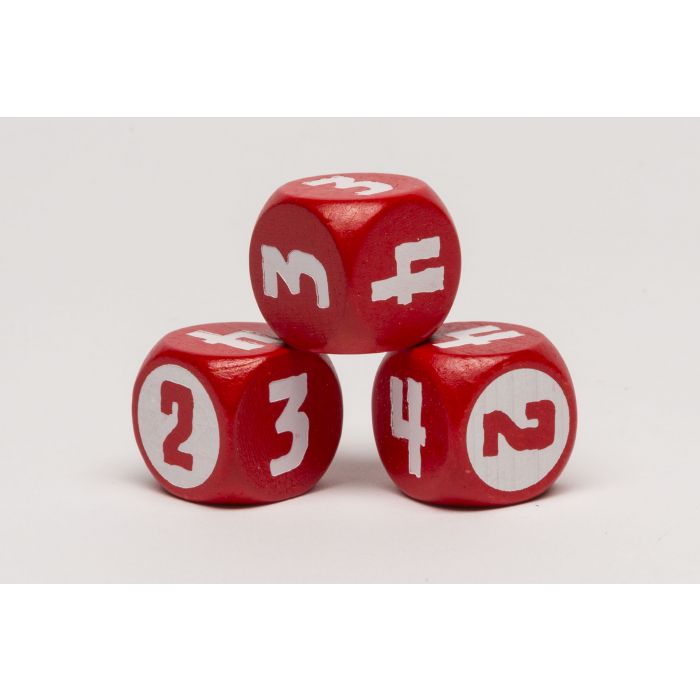 Spezialwürfel 2-3-3-4-4-4