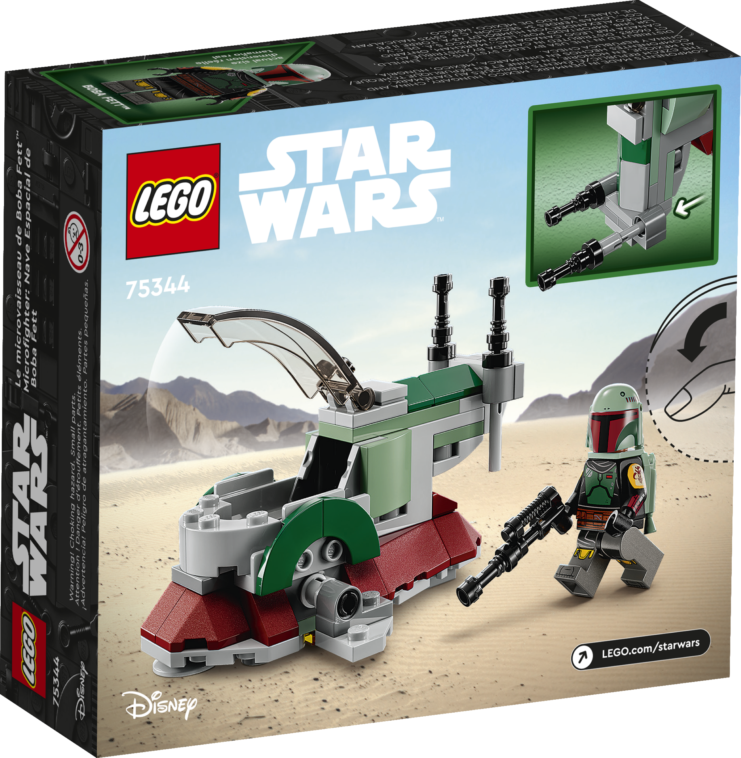 Boba Fetts Starship™ – Microfighter 75344