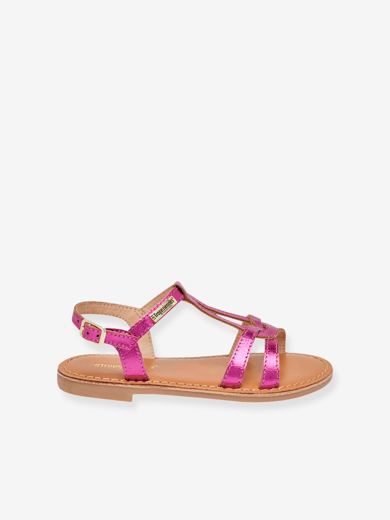 Les Tropeziennes Mädchen Sandalen Backle LES TROPEZIENNES PAR M. BELARBI mit Recycling-Elastomer - fuchsia