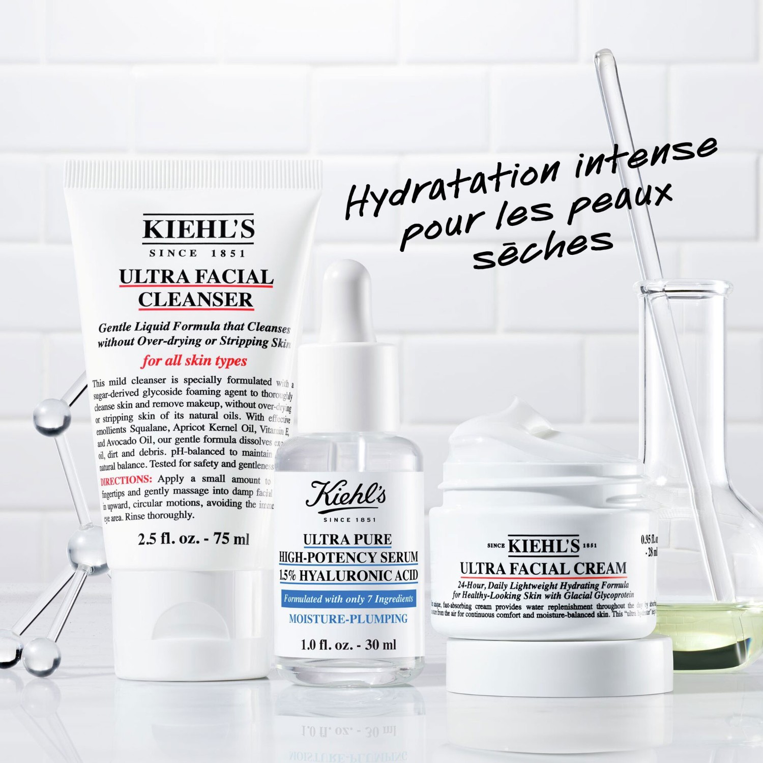 Ser de înaltă performanță Kiehl's Ultra Pure