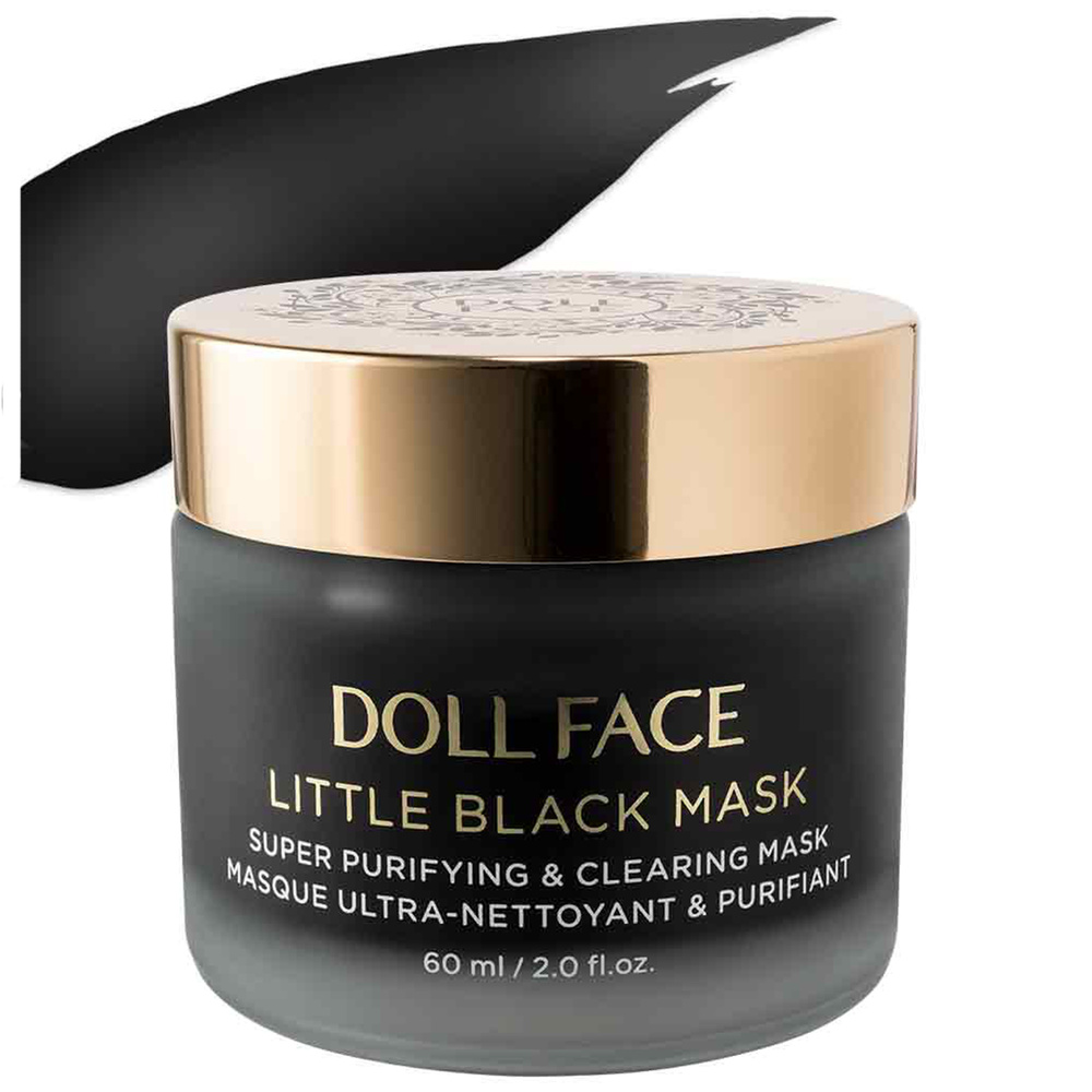 doll face Little Black Mask Face Mask