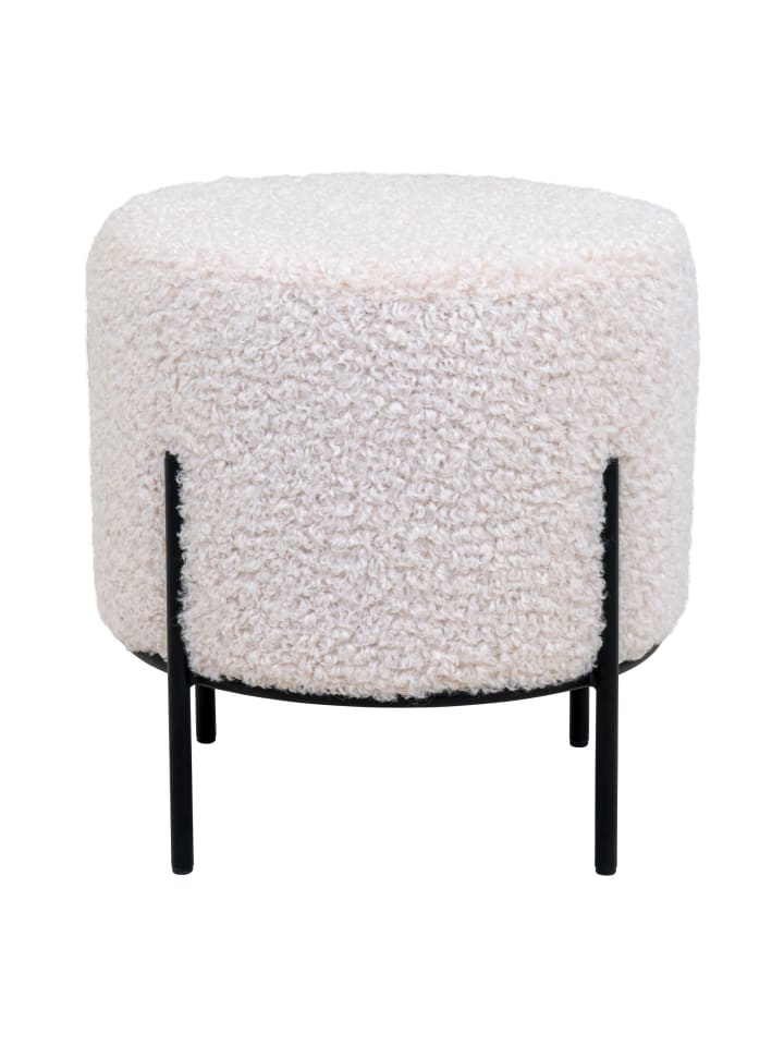 ebuy24 Hocker Alford Weiß 36 x 36 cm günstig kaufen onesize