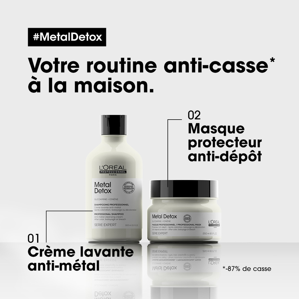 L'Oréal Professionnel Serie Expert Metal Detox Shampoing professionnel crème lavante anti-métal