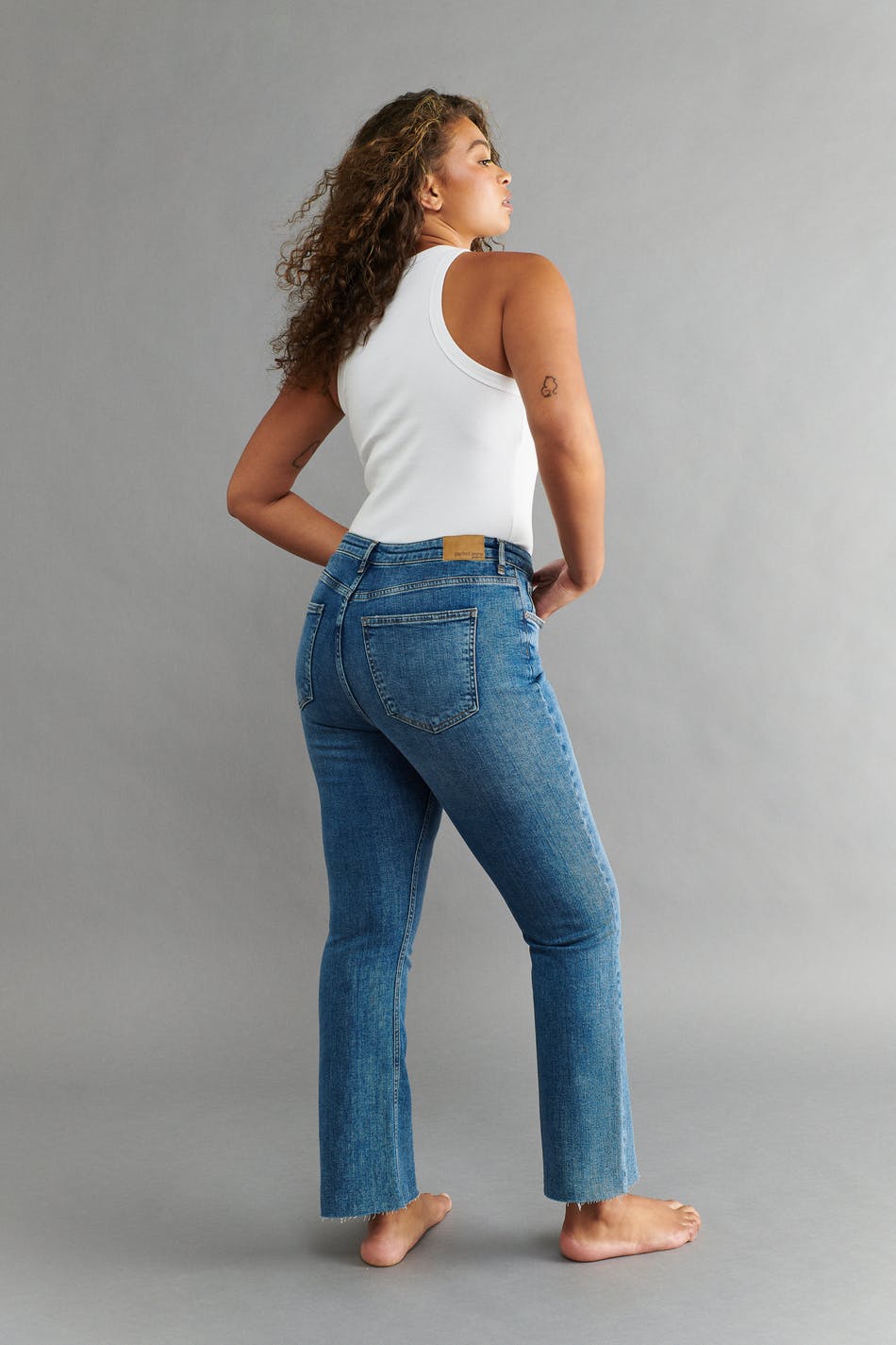 Ylva kick flare jeans