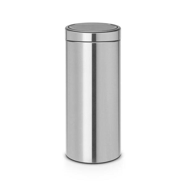 BRABANTIA Papierkorb BRA115349 Grau Stahl 30 L