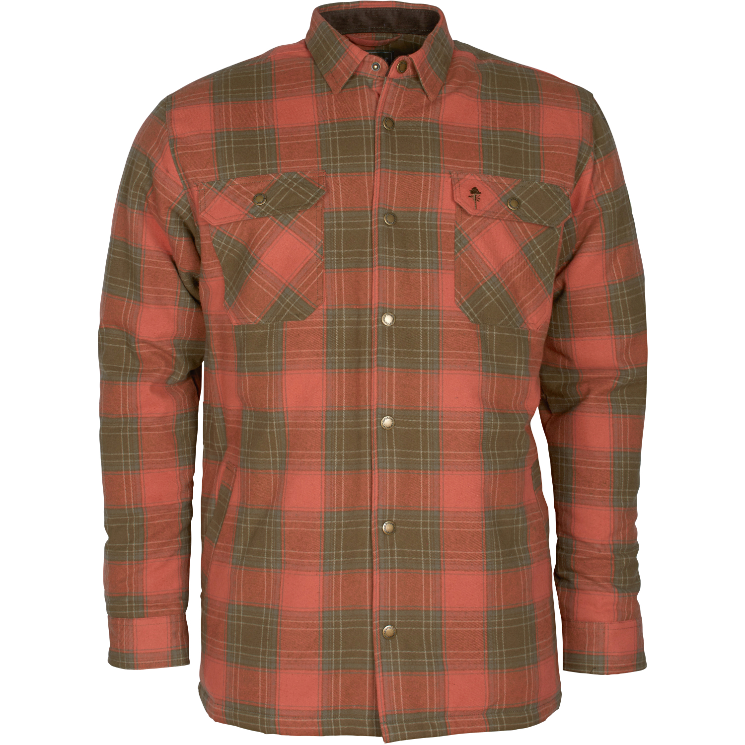 Pinewood Herren Hemd Finnveden Checked Padded Overshirt