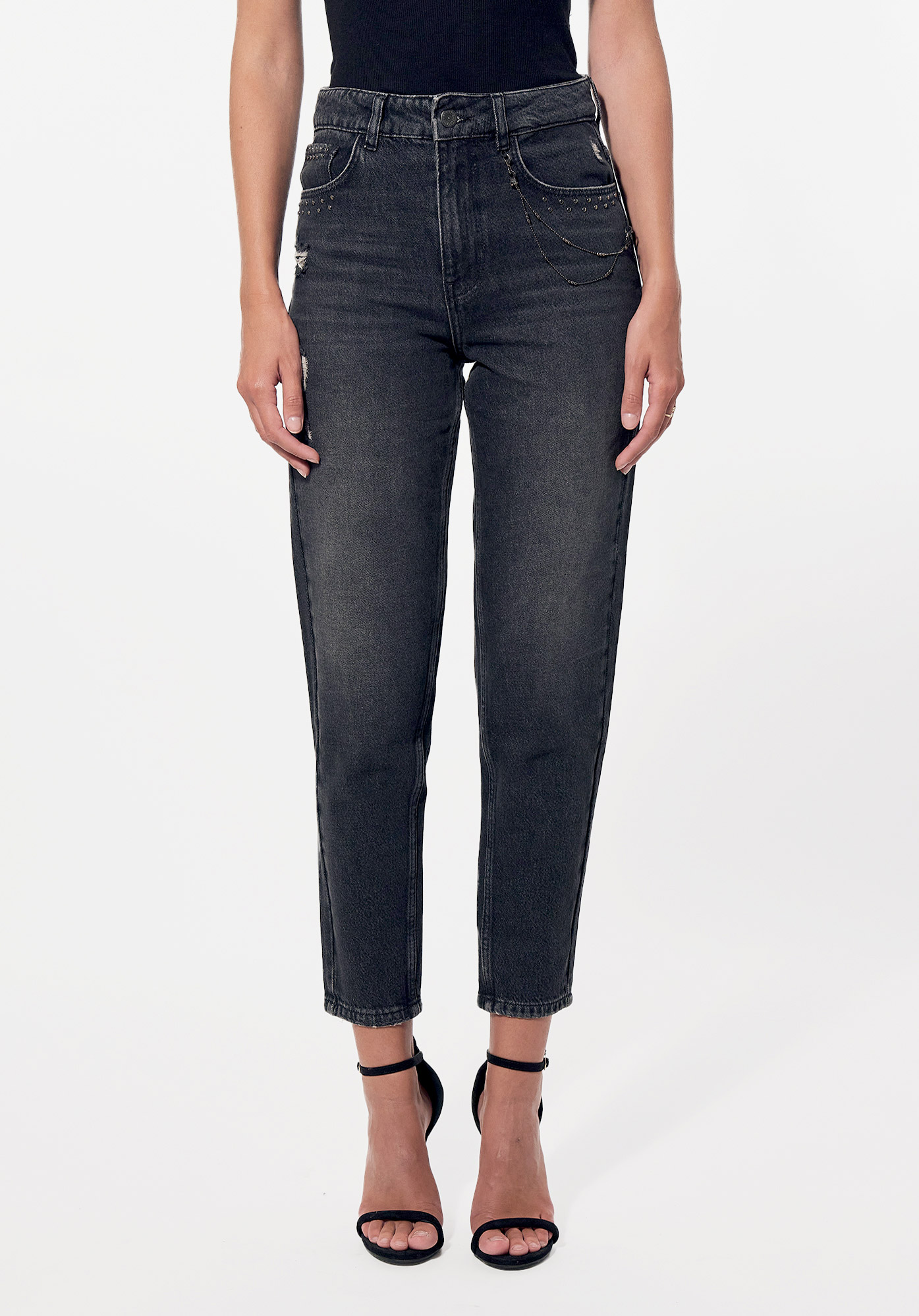 ELISA  Jean mom Femme