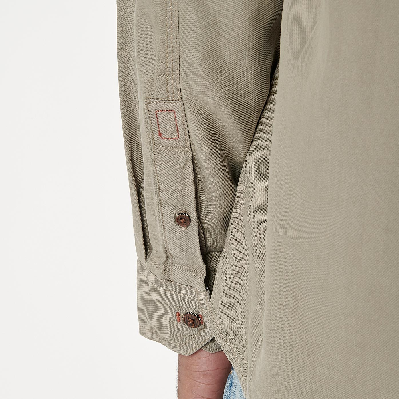 MALIK  Chemise kaki Homme