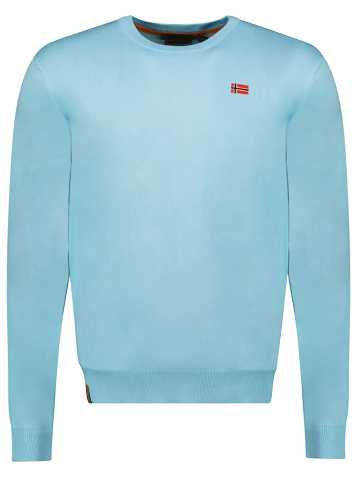 Geographical Norway Pullover in Hellblau günstig kaufen