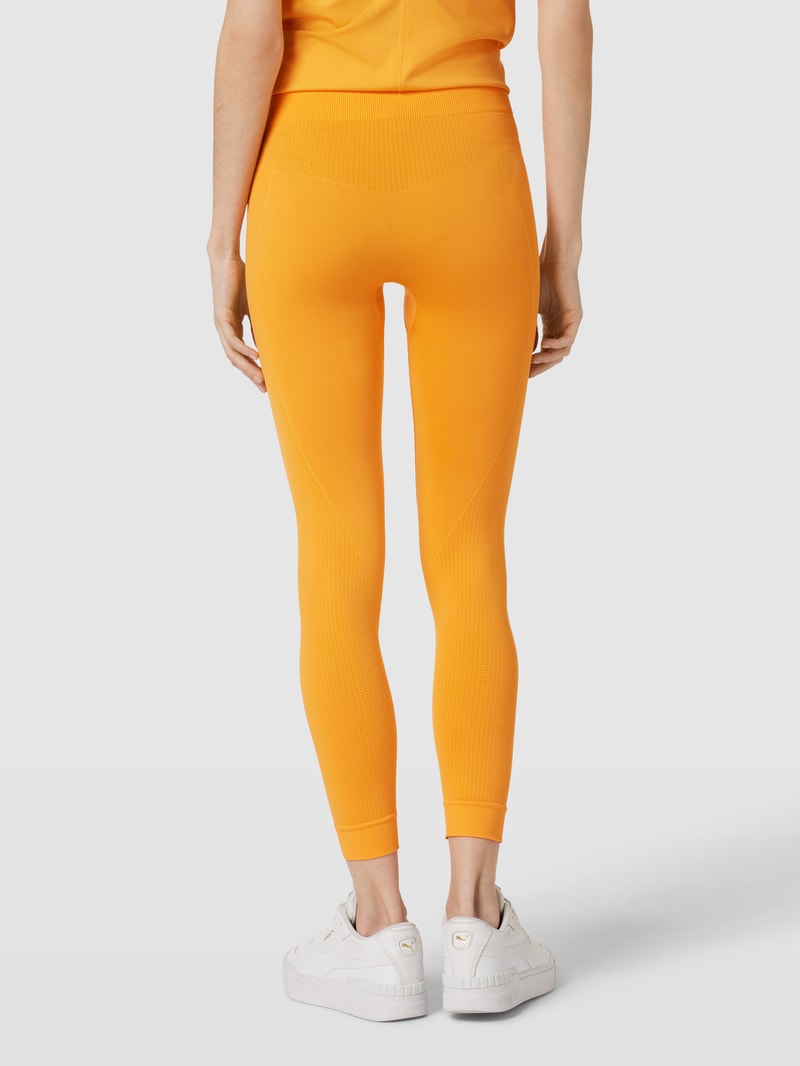 Leggings mit Logo-Print Modell 'STUDIO FOUNDATIONS SEAMLE' in orange