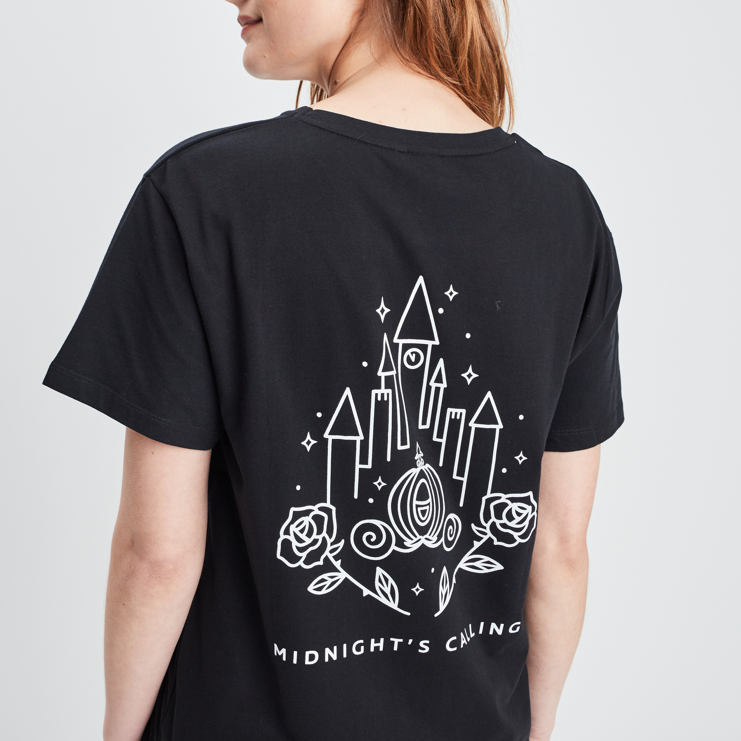 T-shirt Cendrillon noir femme | La Halle