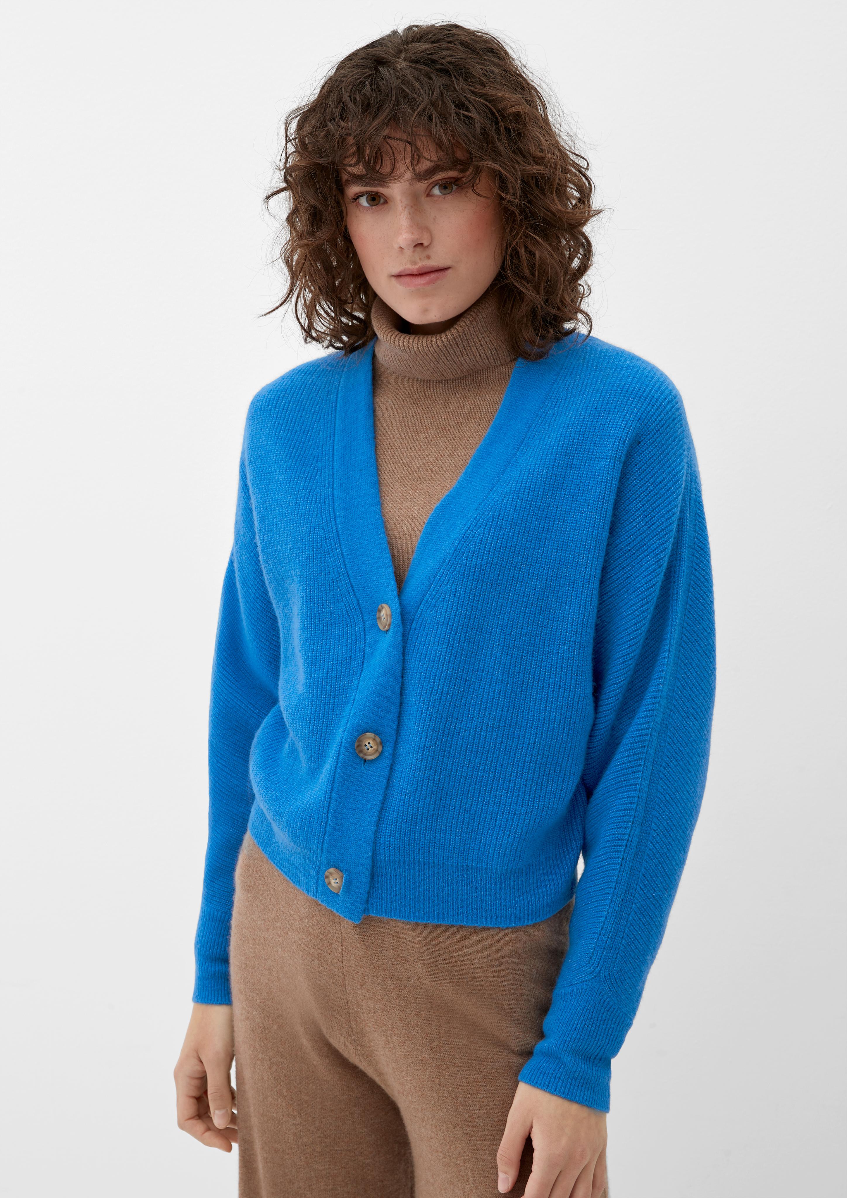 Strickjacke mit V-Ausschnitt  2124133-5547