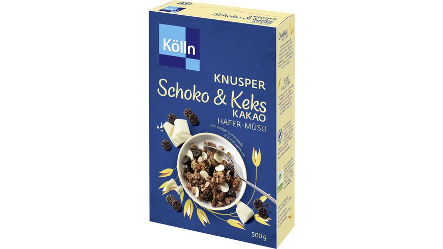 Kölln Knusper Schoko & Keks Kakao Hafer-Müsli 500 g
